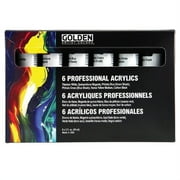 Golden Artist Colors Principal Professional 6 Piece Heavy Body Acrylic Set