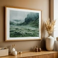 thumbnail image 5 of Misty Icelandic Valley - Iceland Photography Mountain Nature Landscape Wilderness Scenic Pastoral Mystical Unframed Wall Art Print 4 x 6 inches, 5 of 7