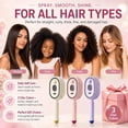 thumbnail image 7 of Electric Spray Air Cushion Massage Comb, 5 in 1 Air Cushion Brush, Electric Steam Brush for Hair with Fine Mist Spray, Retractable Bristles, Detangling Hair Brush for Wet Dry Curly Wavy Hair, 7 of 7
