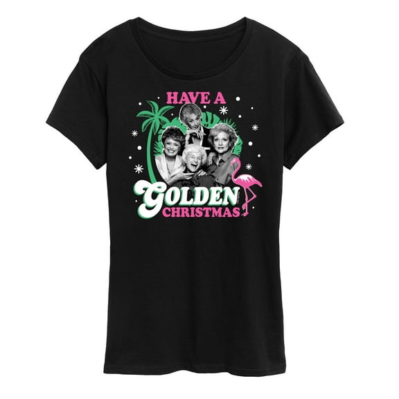 Golden Girls - Have A Golden Christmas - Women's Short Sleeve Graphic T-Shirt