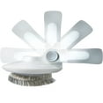thumbnail image 2 of Pet Life ® 'Gyrater' Travel Self-Cleaning Swivel Grooming Slicker Pet Brush, 2 of 6