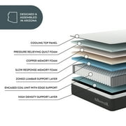 The Allswell Relax 14 Bed in a Box Hybrid Mattress, King