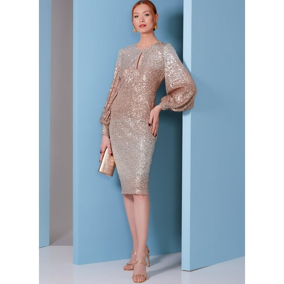 Vogue Sewing Pattern 1841 Dresses B5 (8-10-12-14-16)