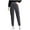 Gray, variant on WZHKSN Women Corduroy Pants Relaxed New Black Long Taper Trouser