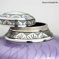 thumbnail image 4 of Perfect Memorials Custom Engraved Keepsake Brushed Blue Cremation Urn, 4 of 4