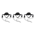 thumbnail image 4 of relayinert Premium Head Neck Harness for Weight Lifting Adjustable Support Black Workout Sports Type 1 3Set, 4 of 6