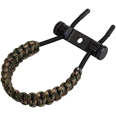 Jointown Archery Bow Wrist Sling Adjustable Hunting Wrist Strap Braided for Compound Bow Target Shooting Accessories