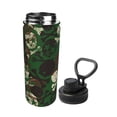 thumbnail image 2 of Fotbe Camouflage Skull Pattern 18 Oz Sports Insulated Kettle Vacuum Cup Stainless Steel Travel Mug Cup Thermal Flask,Insulated Kettle for Cycling Gym Basketball Outdoor, 2 of 7