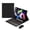 Black, variant on Galaxy Tab S6 Lite 10.4 inch 2020 Model SM-P610 SM-P615 Touch Keyboard Case with Mouse Cute Round Key Color Keyboard Detachable TouchPad Keyboard Cover
