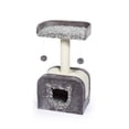 thumbnail image 1 of Productos para mascotas Cat Tree Prevue Kitty Power Paws Shag Hideaway, 1 of 5