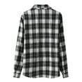 thumbnail image 6 of Shirts for Men Winter Fall Long Sleeve Fashion Fashionable Thin Stripe Slim Lightweight Breathable Button Down Plaid Lapel Formal Shirt Casual T-shirt Tops, 6 of 8