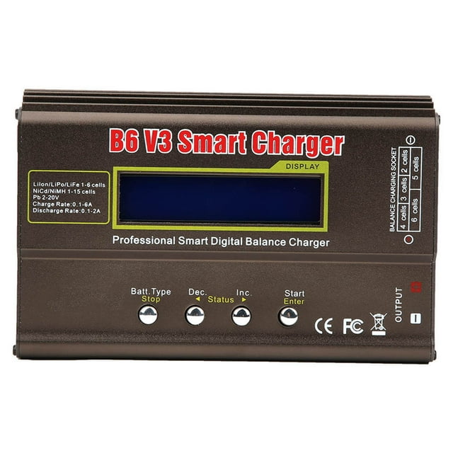 Cargador de equilibrio inteligente NikouMX modelo B6V3 80W