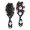 Halloween Ghost Jack O Lantern, variant on Halloween Ghost Pumpkin Pattern Brush, Detangling Hair Brush,Oval Paddle Hair Brush, PP Material Gifts for Daily Hair Care