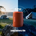 thumbnail image 5 of VILINICE Portable Bluetooth Speaker, IPX7 Waterproof Wireless Speaker, Bluetooth 5.0, TWS Mini Speaker for Home/Party/Outdoor/Travel/Gifts,Orange, 5 of 8
