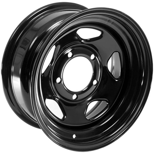 Pacer 365B 15x10 5x4.5" 44mm Gloss Black Wheel Rim 15" Inch Walmart