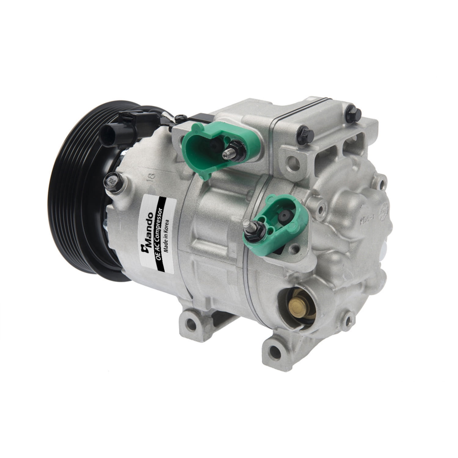 Mando A/C Compressor 10A1022 Fits select: 2004-2006 KIA AMANTI, 2001-2005 HYUNDAI XG