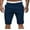 Navy, variant on Hvyesh Men's Casual Shorts 7" Lightweight Golf Shorts for Men Stretch with 3 Pockets Quick Dry Breathable Work Shorts Classic Fit Flat Front Dress Shorts