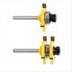 thumbnail image 2 of 2Pcs 1/4inch Shank Cutter 3-Tooth Tongue & Groove Joint Assemble, 2 of 5