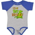 thumbnail image 3 of Inktastic It's My 1st Birthday with Cute Green Alligator Boys or Girls Baby Bodysuit, 3 of 5