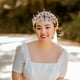 thumbnail image 2 of Fiesta Tirston Tiara Crown Wedding Weddal Corona Corona Accesorio de cabello, 2 of 6