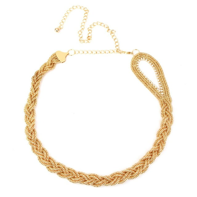 Joyas para el cuerpo de la correa d cadena de la cintura del diamante de preciosa del cristal Diseño 4 SM SunniMix Cinturón de cadena de cintura
