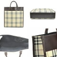 thumbnail image 3 of Pre-Owned Burberry handbag, nylon canvas and leather, brown beige, for men women, 56433a, 3 of 5