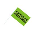 thumbnail image 2 of Neinkie Handheld Flag Multiple Styles Enhance Atmosphere Attractive Abortion Right Handheld Flag Car Window Decor Car Accessories, 2 of 2