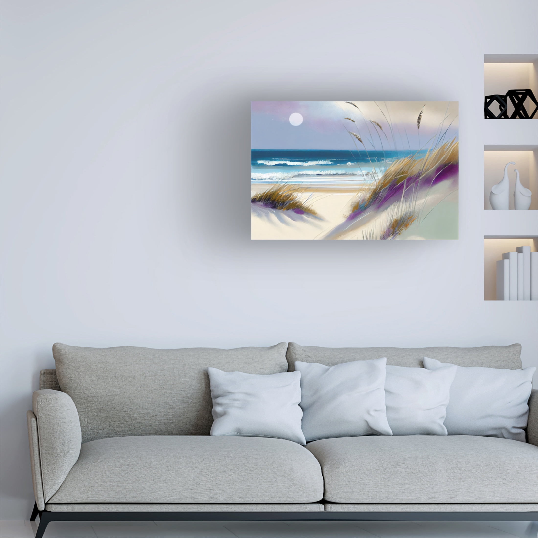 Canvas Wall Art - Sasha 'Euphoria VI' Wall Art for Living Room, Bedroom, or Office Décor by Trademark Fine Art - 32 x 22 Inches