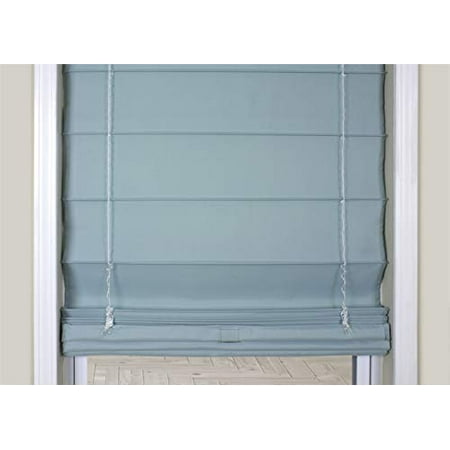 Arlo Blinds Light Filtering Fabric Roman Shades Color Seascape 29 5 W X 72 H Cordless Lift Window Canada Arlo Blinds Light Filtering Fabric, Arlo Light Filtering Roman Shades