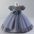 thumbnail image 1 of Vestido de niña de un año, vestido de princesa, vestido de niña de las flores, vestido de novia, falda abullonada, Europa y Estados Unidos, falda de pastel, 1 of 5