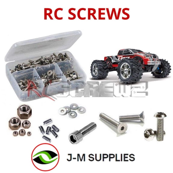RCScrewZ Stainless Steel Screw Kit tra030 for Traxxas E-Maxx EVX #39036 RC Car | SET