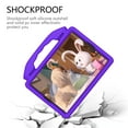 thumbnail image 3 of Allytechgroup Kids Shockproof Case for Apple iPad Pro 11 Inch Case 2022/2021/2020/2018, EVA Thumb Design Handle Stand Kids Friendly Lightweight Cover for iPad Pro 11 4th 3rd 2nd 1st Gen, Purple, 3 of 6