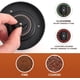 thumbnail image 2 of Molinillo de café eléctrico con muelas de cerámica de grosor ajustable, molinillo de café eléctrico portátil de un solo toque con cepillo de limpieza, carga tipo C, color negro, 2 of 8
