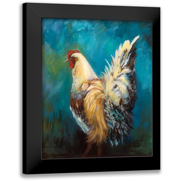 Vertentes, Jeanette 12x14 Black Modern Framed Museum Art Print Titled - Big Booty