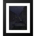 thumbnail image 2 of Karl Nordström 14x18 Black Modern Framed Museum Art Print Titled - Roslag Street, Stockholm (1892 - 1896), 2 of 5
