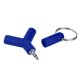 thumbnail image 2 of Adaptador y convertidor de audio para auriculares y micrófono de 3,5 mm con conector macho a conector hembra doble, color azul, 2 of 8
