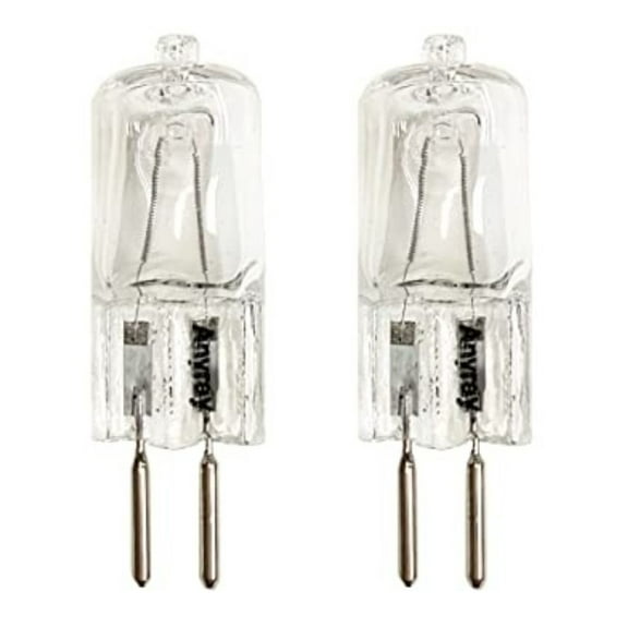 (2)-Bulbs GY6.35 120V 20W 110 Volt 20Watt G6.35 Bi Pin T4 20 Watt GX6.35 Light Bulb Anyray A1600Y