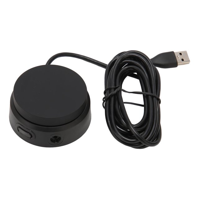 Amplificador de auriculares USB2.0 96KHz 24bit compatible con conector Jack de 3,5mm Cable de 8,2 pies tarjeta de sonido USB externa para auriculares PC portátil