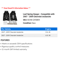 thumbnail image 2 of Leaf Spring Hanger - Compatible with 2007 - 2009 Chevy Avalanche 2008, 2 of 2
