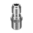 thumbnail image 1 of Acoplador de Manguera Strade Fareast Limited conexión Rápida 6xNPT 3/8 acero inoxidable, 1 of 8