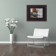 thumbnail image 4 of Trademark Fine Art "Corot Tribute" Canvas Art by Daniel Moises, Black Matte, Wood Frame, 4 of 4
