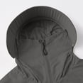 thumbnail image 5 of YUGYXL Women's UPF 50+ Sun Protection Jacket Hooded Cooling Shirt Athletic Jacket for Women with Pocket XL Dark Gray, 5 of 5