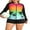 Black-Tree, variant on Charmo Womens Plus Size Long Sleeve Rash Guard Top Zipper Sufing Swim Shirt