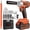 Orange, variant on Cordless Impact Wrench, UNTIMATY 1/2 inch Brushless Impact Gun, Max Torque 320 Ft-lbs(430N.m) Impact Wrench with 21V Brushless Motor, with 3.0Ah Li-ion Battery & 7 Sockets,Blue