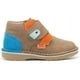 thumbnail image 1 of Bota Niño Bubble Gummers Dolar Cafe/azul Piel (13-17) marron claro 13, 1 of 6