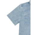thumbnail image 4 of Wonder Nation Boys Knit Button Down Shirt, Sizes 4-18, 4 of 6