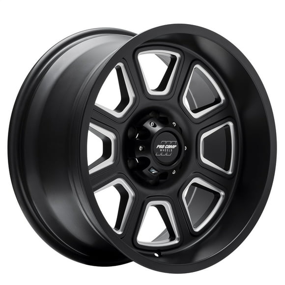 ProComp Alloys 5164-213647 Black Wheel with Alloy Steel (20 x 10. inches /6 x 135 mm, -18 mm Offset)