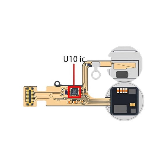 Replacement Replacement Fixture Compatible For iPhone 7 / 7 PLUS (Home Button Flex U10 IC Tools)