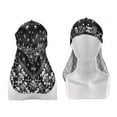 thumbnail image 3 of WIRESTER Polyester Durag Cap Straps Headwraps with Long Tail and Wide Straps - Skull Crossbones, 3 of 6