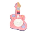 thumbnail image 3 of Guitarra para bebé, juguete de guitarra con pilas, juguetes musicales para niños pequeños, diseño aerodinámico de guitarra para niños pequeños, 3 of 8